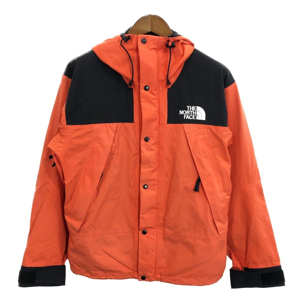 THE NORTH FACE ノースフェイス マウンテンジャケット GORE-TEX マウンテンパーカー オレンジ (メンズ M) 中古 古着 R8221 THE NORTH FACE ノースフェイス マウンテンジャケット GORE-TEX