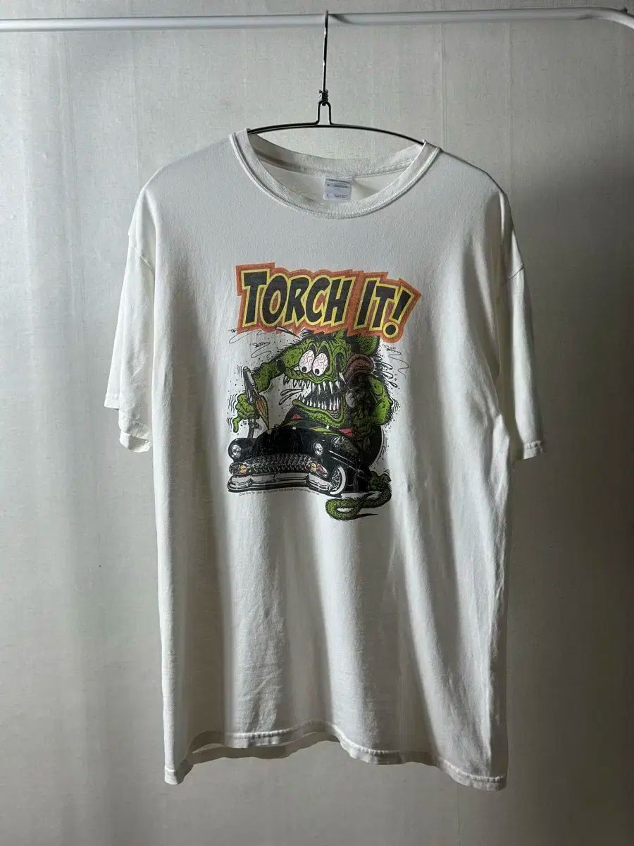 クロムハーツ CH T-SHRT/2 バックロゴプリントVネックTシャツ メンズ XXL