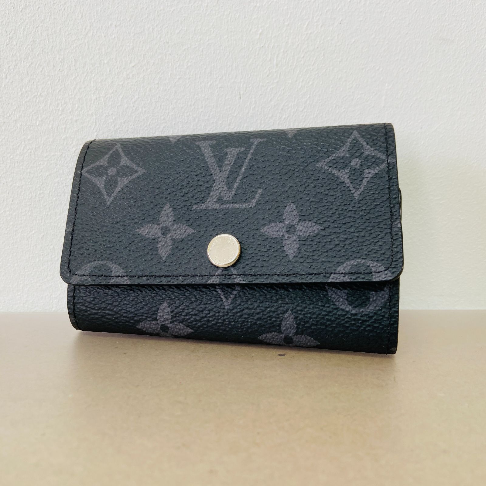 ルイ ヴィトン LOUIS VUITTON キーケース ミュルティクレ6 モノグラムエクリプス グラフィティ PVCコーティングキャンバス ミュルティクレ6 C3583