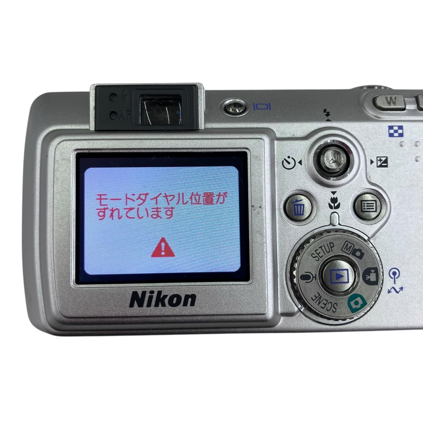デジタルカメラ ジャンク品 186000 ジャンク品 Nikon ニコン 【ズームレンズ破損】デジカメ