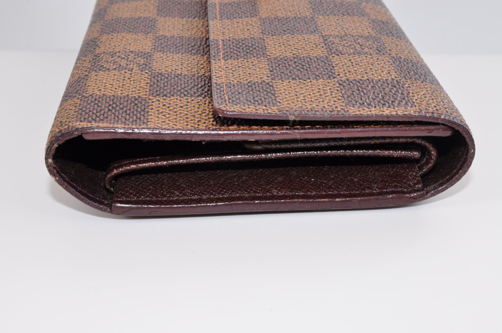 LOUIS VUITTON ルイヴィトン 長財布 ダミエ エベヌ ポルトトレゾール