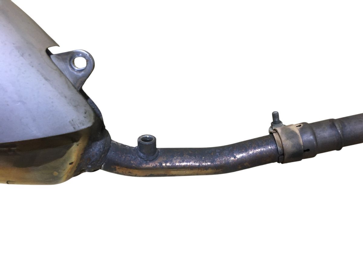 DトラッカーX LX250V マフラー エキパイ サイレンサー セット 目立った凹み傷無さそう ノーマル戻しにも 2746-Z4363