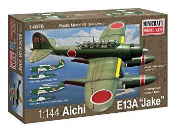【】ミニクラフト 1/144 第二次世界大戦 日本海軍 愛知 零式水上偵察機 プラモデル tf8su2k