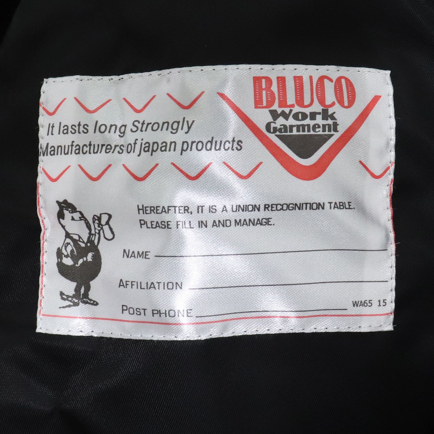 WAX × BLUCO ノーカラージャケット L - メルカリ