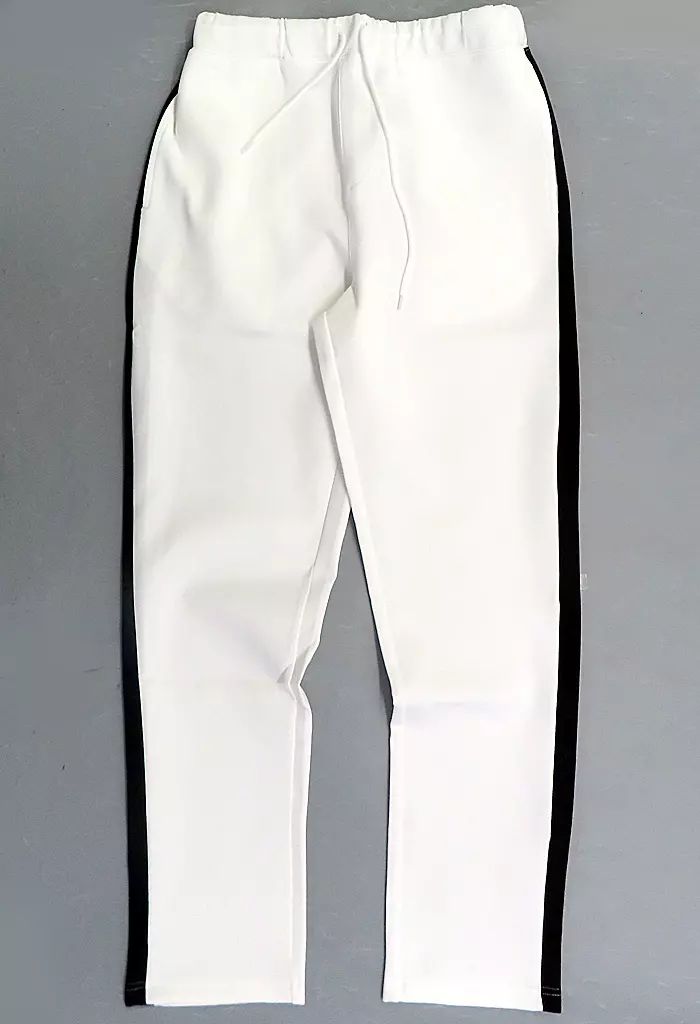 中古】衣類 稲荷崎高校 高校ジャージ パンツ ホワイト Lサイズ