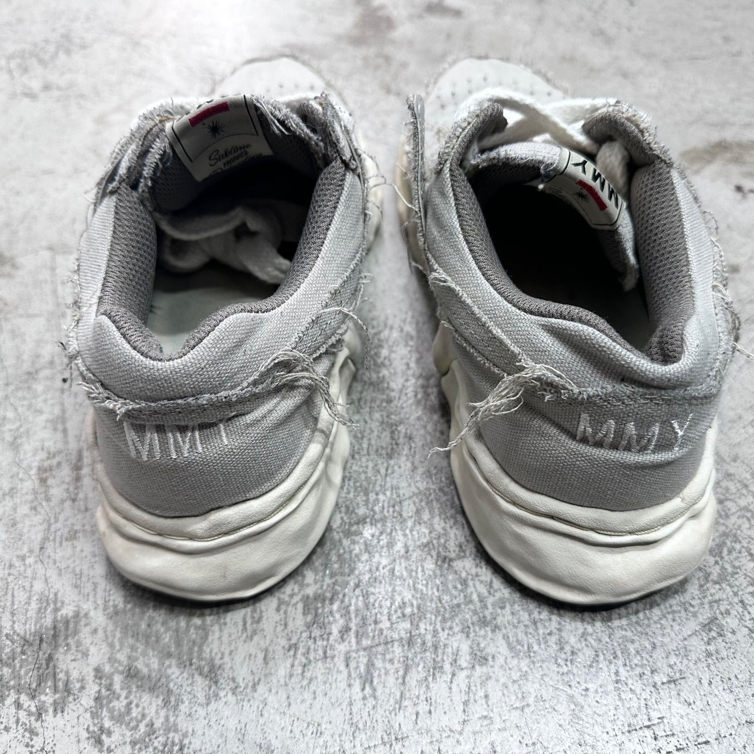 Maison MIHARA YASUHIRO 22SS original sole washed canvas オリジナル 