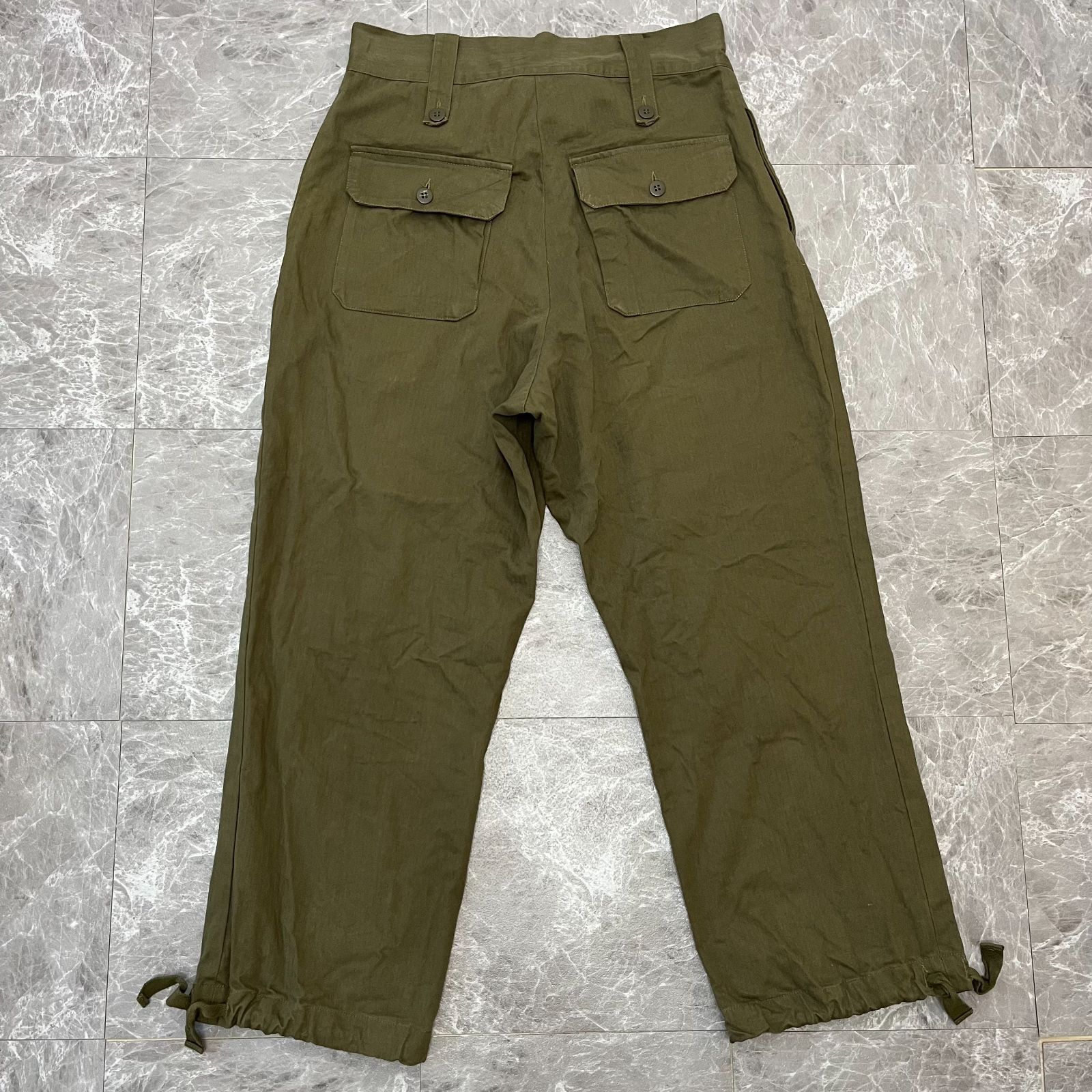 WAIPER.inc ワイパー⚫︎WP94 TROUSERS JUNGLE，W.A.イギリス軍 HBT 