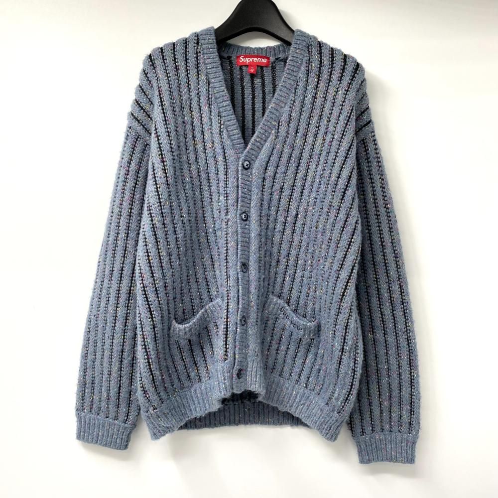 Supreme 24SS Confetti Cardigan Slate サイズM カーディガン 