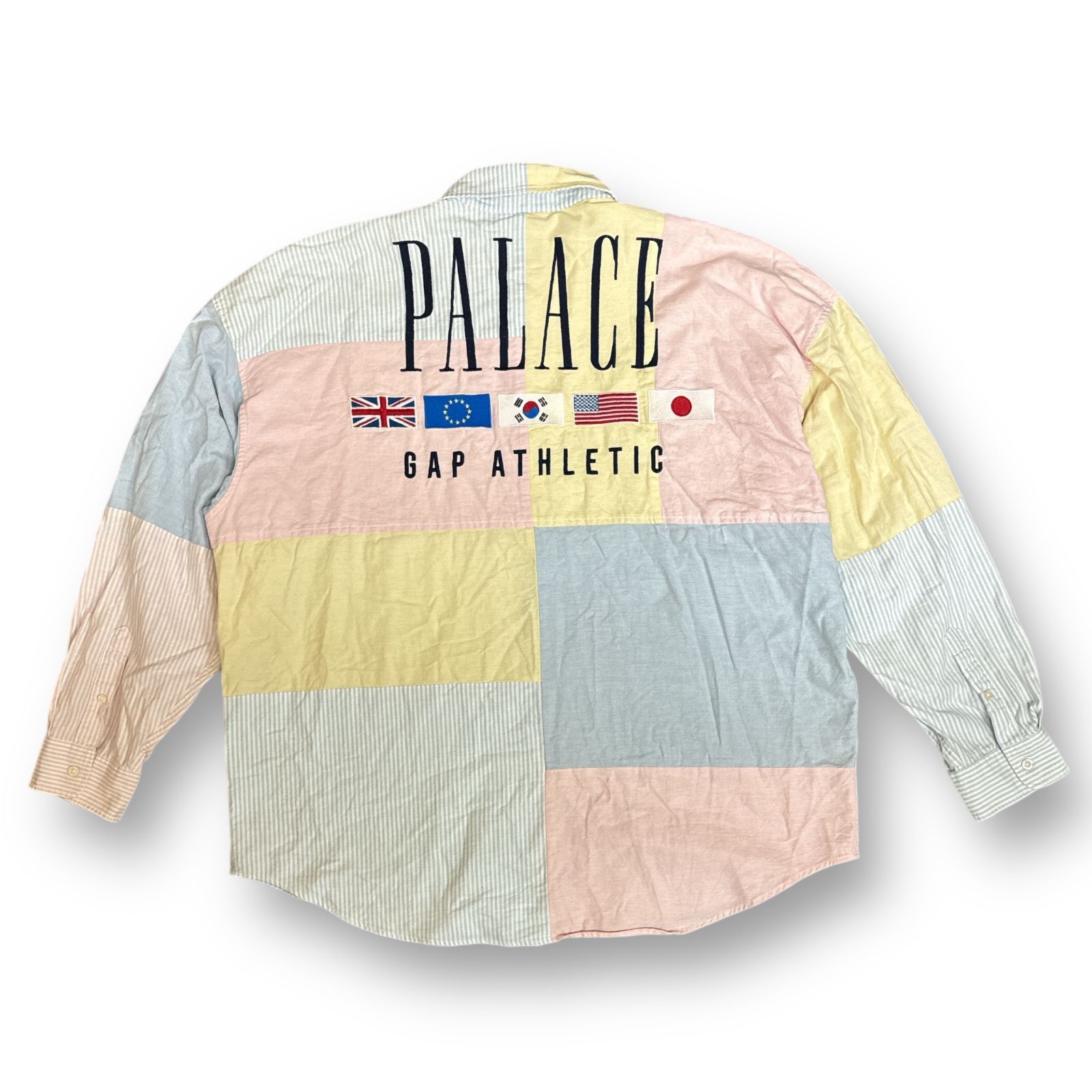 Palace×Gap オックスフォード ドロップショルダ ブライトホワイト メンズ