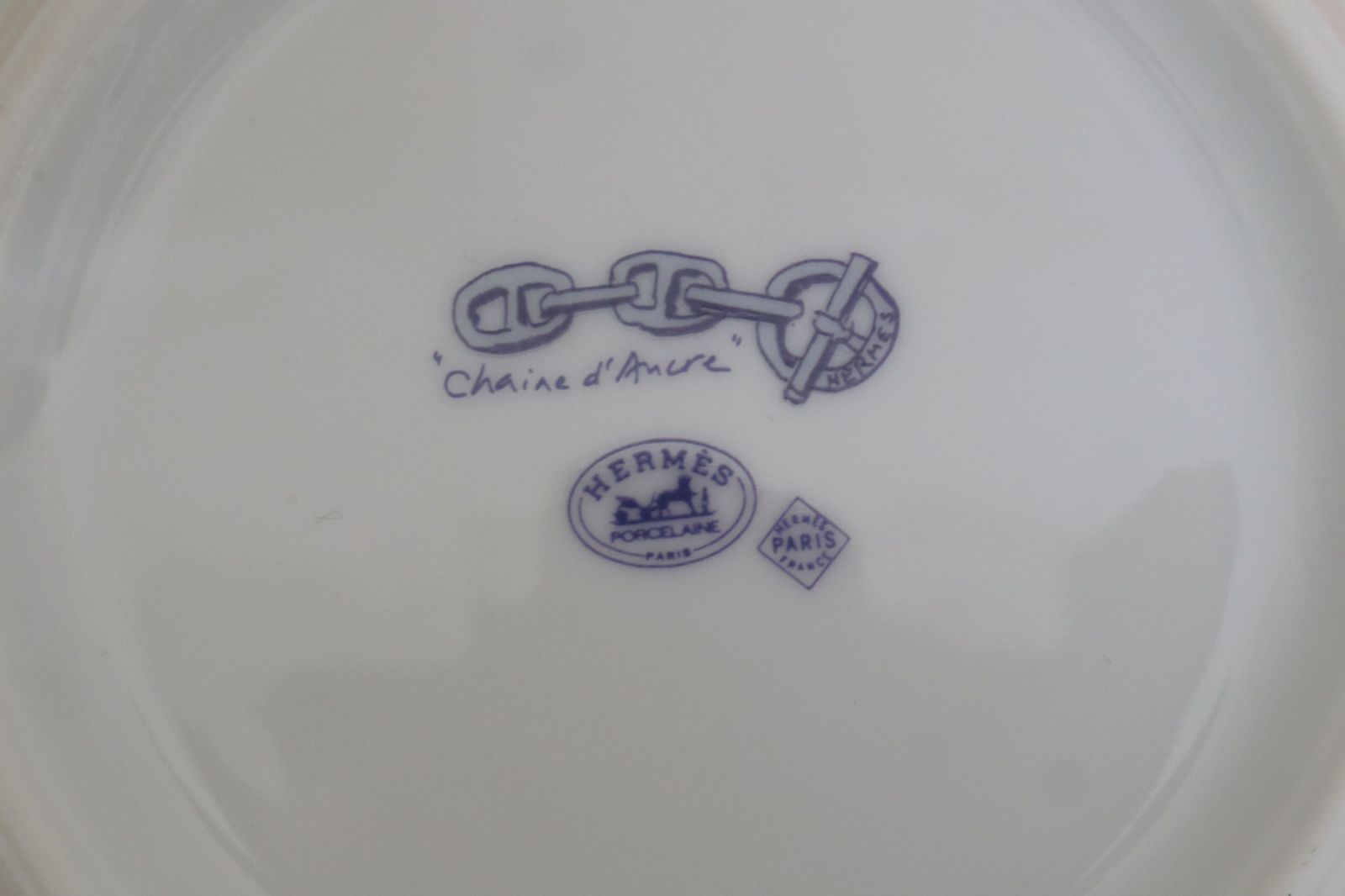HERMES エルメス シェーヌダンクル プレート 16.5㎝ ※箱あり - メルカリ