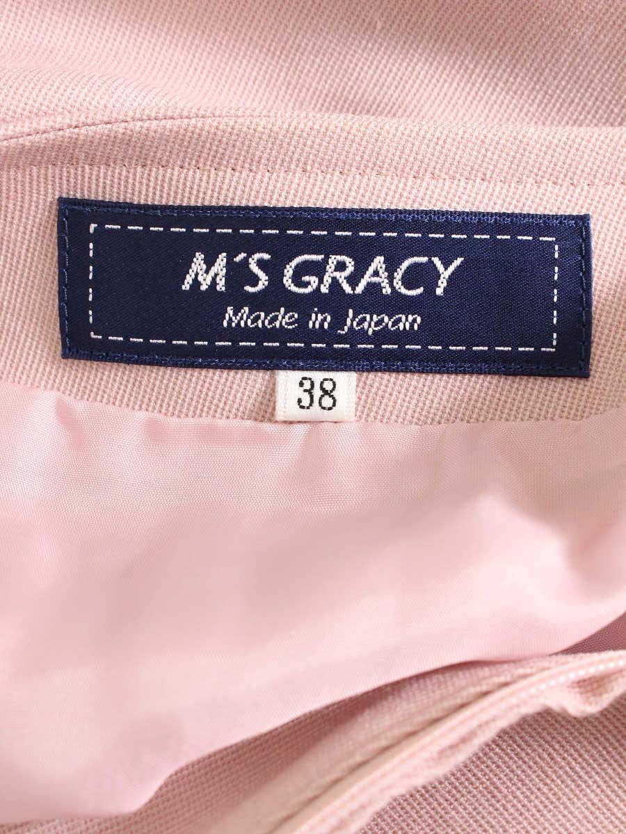 レディース☆美品　エムズグレイシー　ジップワンピース　カメリア　ブラウン　38 911504-150x150.jpg