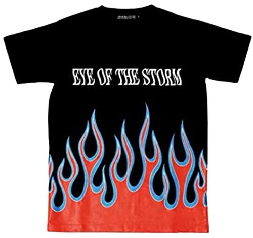 ◎　ONE OK ROCK ワンオクロック EYE OF THE STORM 2020ツアー　ファイヤーパターン　Tシャツ 　サイズM　美　　　　　送料250円～