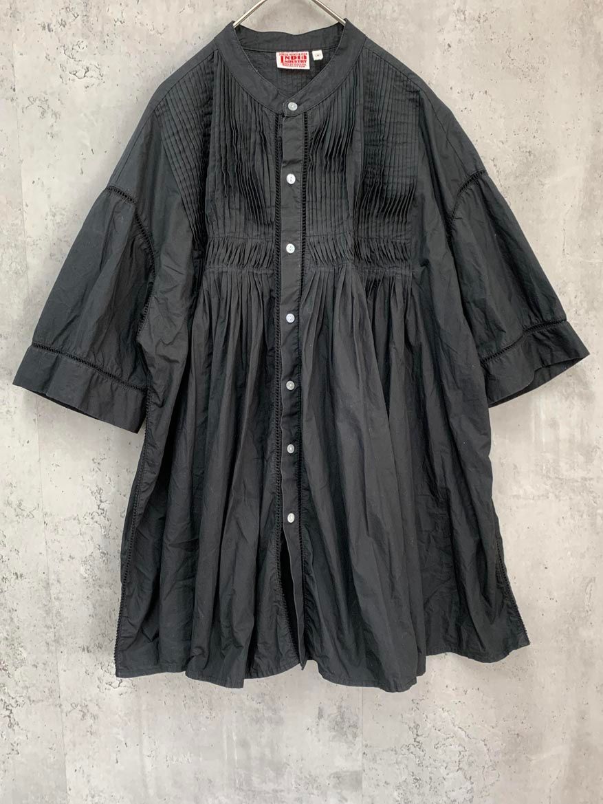INDIAN INDUSTRY ピンタックシャツ Bshop / INDIA INDUSTRY ピンタックシャツ