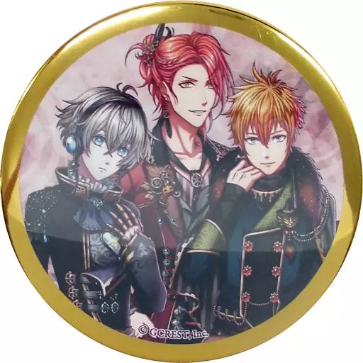 中古】バッジ・ピンズ(キャラクター) 悪戯Tea Party(3人) 「夢王国と