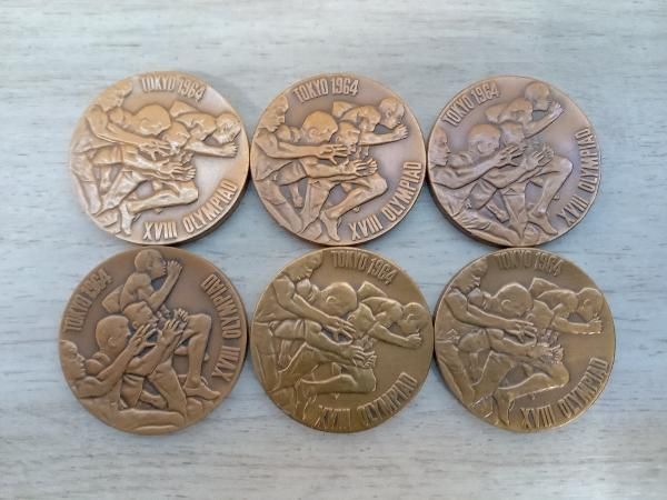 1964年 オリンピック東京大会 記念メダル 23個セット ケース付17個