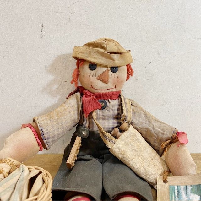 アメリカ ヴィンテージ タタードラビット ラガディアン Raggedy Ann 