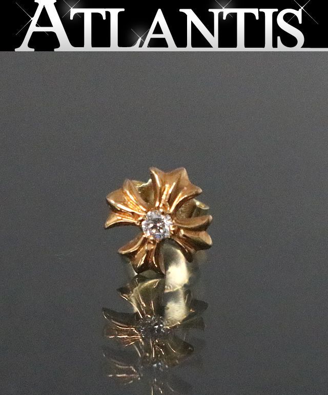 インボイス有り クロムハーツ ほろ苦く 22Kピアス