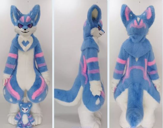 着ぐるみ ケモノ体 フルスーツ 短毛タイプ NO.33 最 セット 全身 ケモノ ファースーツ ぬいぐるみ コスプレ コスチューム