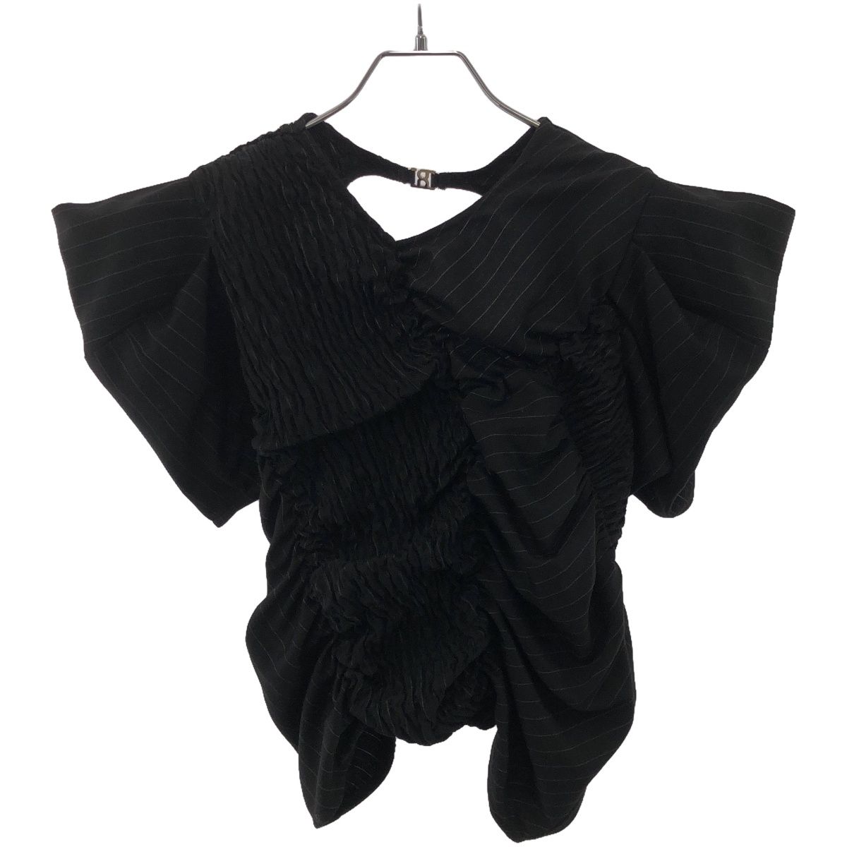 PRANK PROJECT プランクプロジェクト Shirring Striped Top