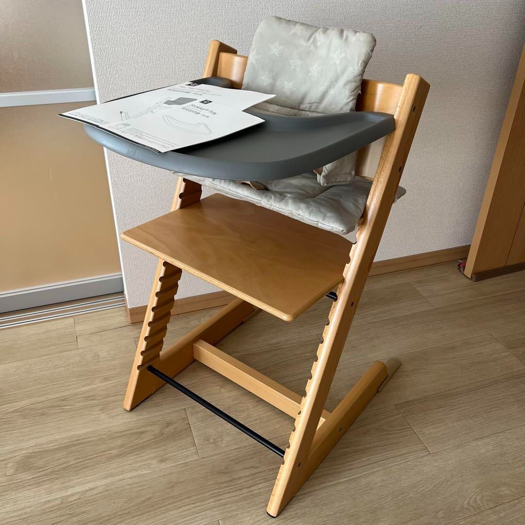 STOKKE トリップトラップ シリアル S/N3 チェリー STOKKE トリップトラップ シリアル S/N3 チェリー STOKKE