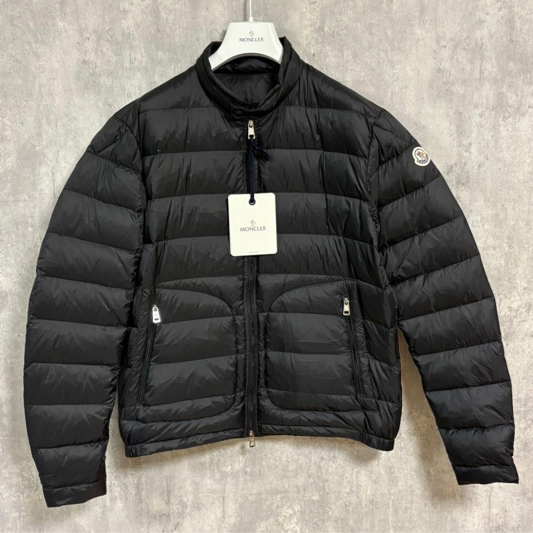本物保証 MONCLER ACORUS 軽量ダウンジャケット ブラック色 TG1～TG6 M～3XL