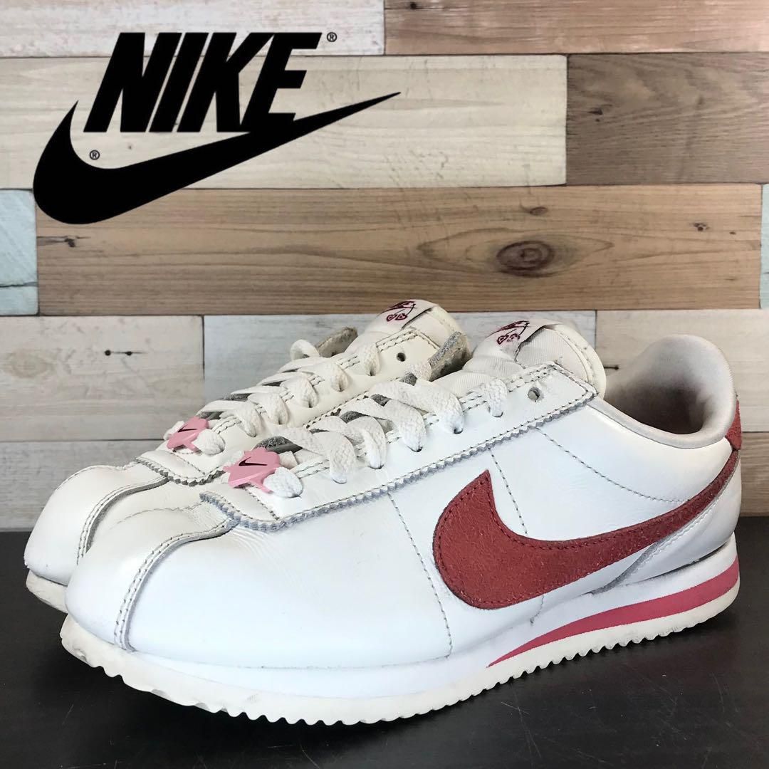【新品未使用】NIKE　コルテッツ SE ウィメンズ ホワイト　ピンク NIKE CORTEZ SE ナイキ ウィメンズ コルテッツ SE ホワイト