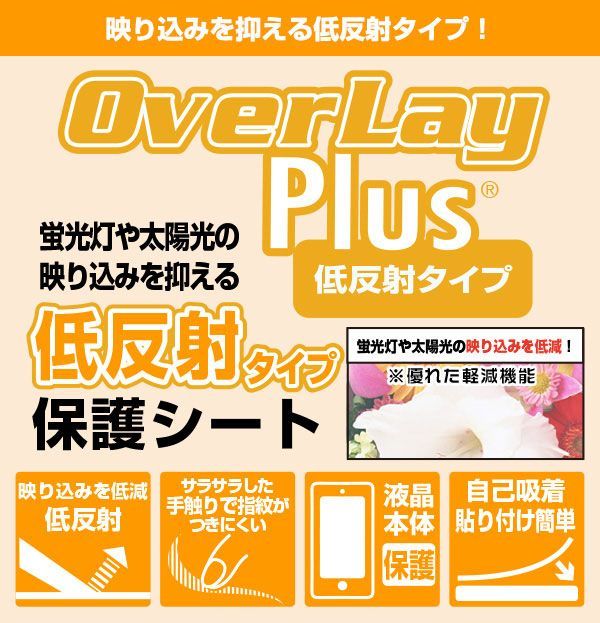 Yupiteru SUPER CAT A1200a A1200L LS1200L A400a A400L LS350L 保護 フィルム OverLay  Plus 液晶保護 アンチグレア 反射防止 指紋防止