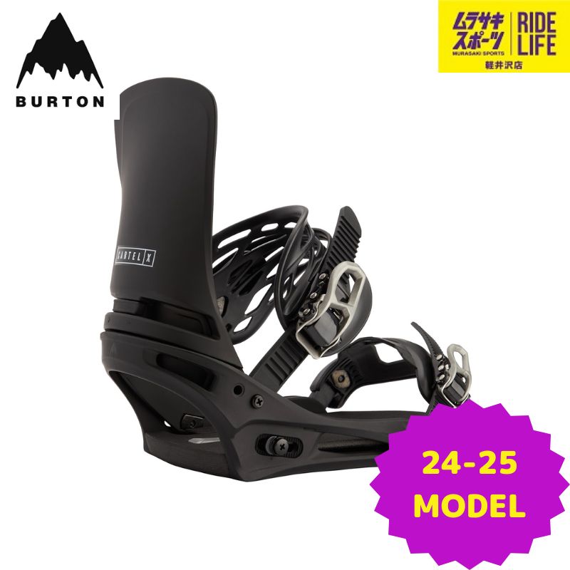 BURTON スノーボード ビンディング ブラック mission EST Amazon