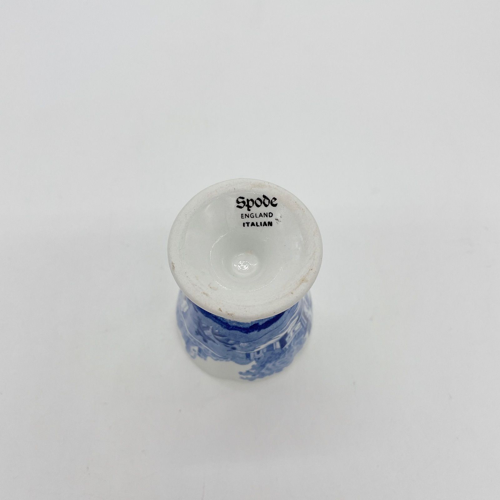 スポードブルーイタリアンエッグスタンド2個