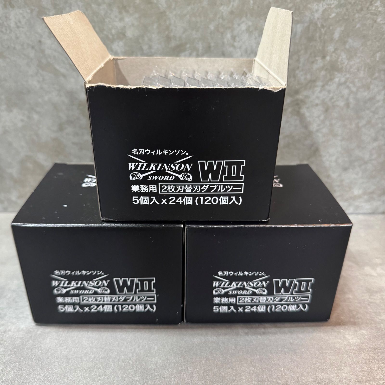 ウィルキンソンダブルツー 120個 二枚刃替刃 替刃 ウィルキンソン W2