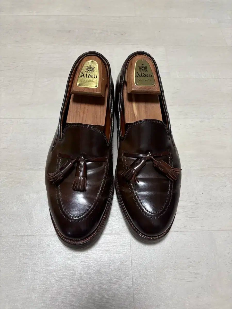 Alden オールデン コードバン ペニーローファー 8D ブラック Alden