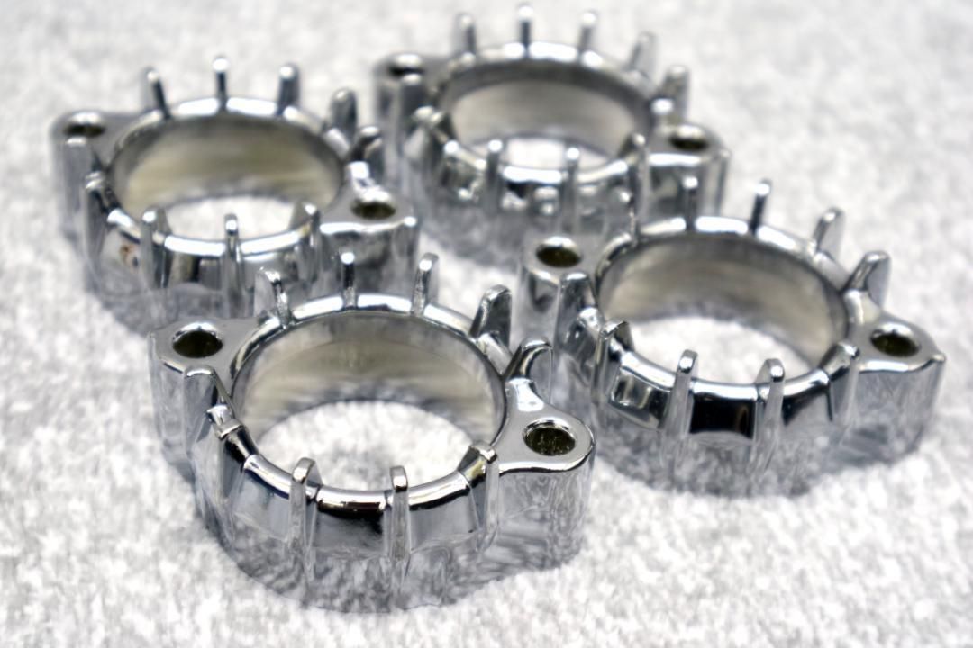 メッキフランジ　CBX400F CBX550F CBR400F CBX400F フランジ set メッキ/CBX550F CBR400F - メルカリ