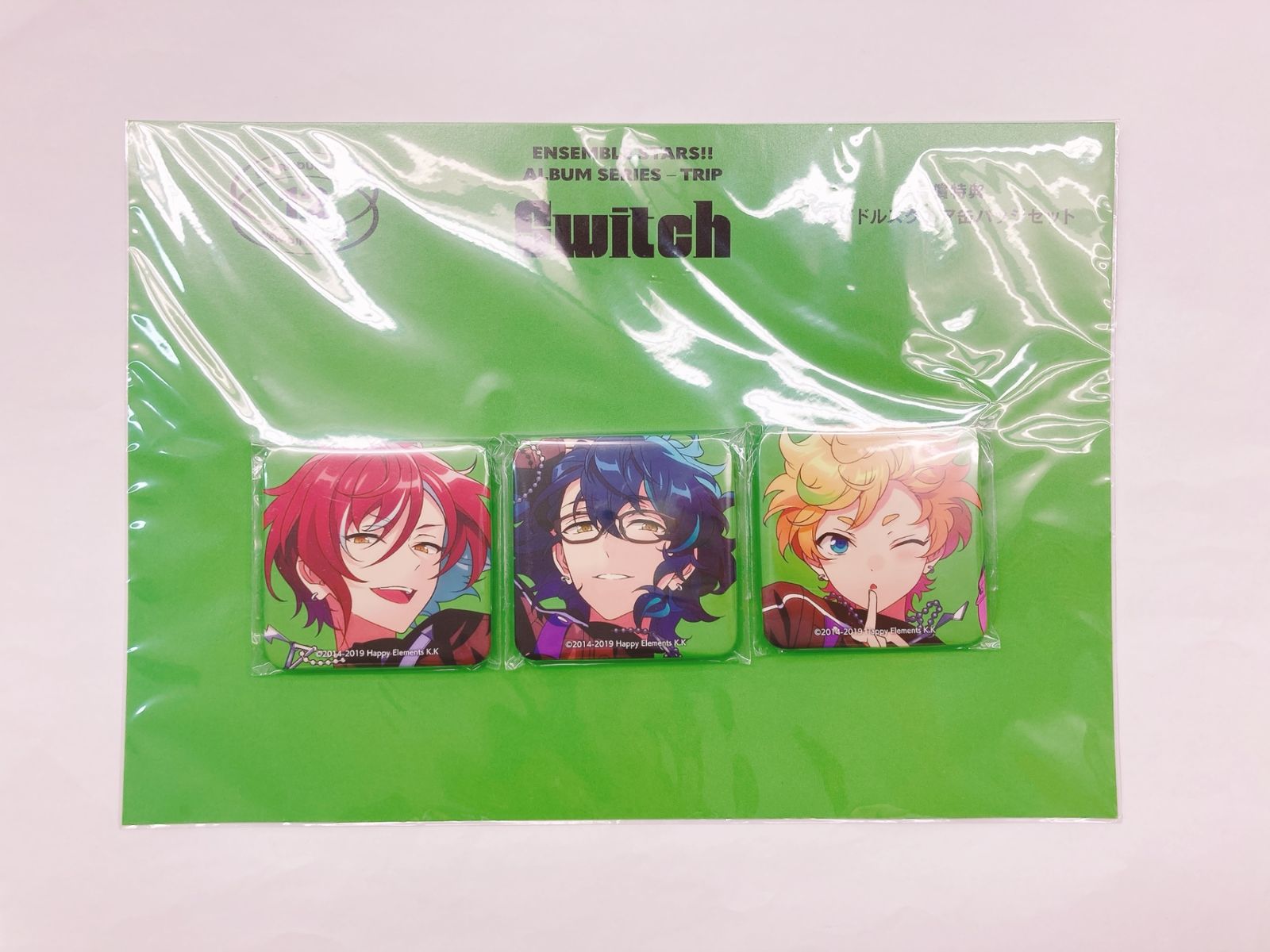 あんスタ　アルバム缶バッジ　Switch あんさんぶるスターズ！！アルバムシリーズ 『TRIP』 Switch