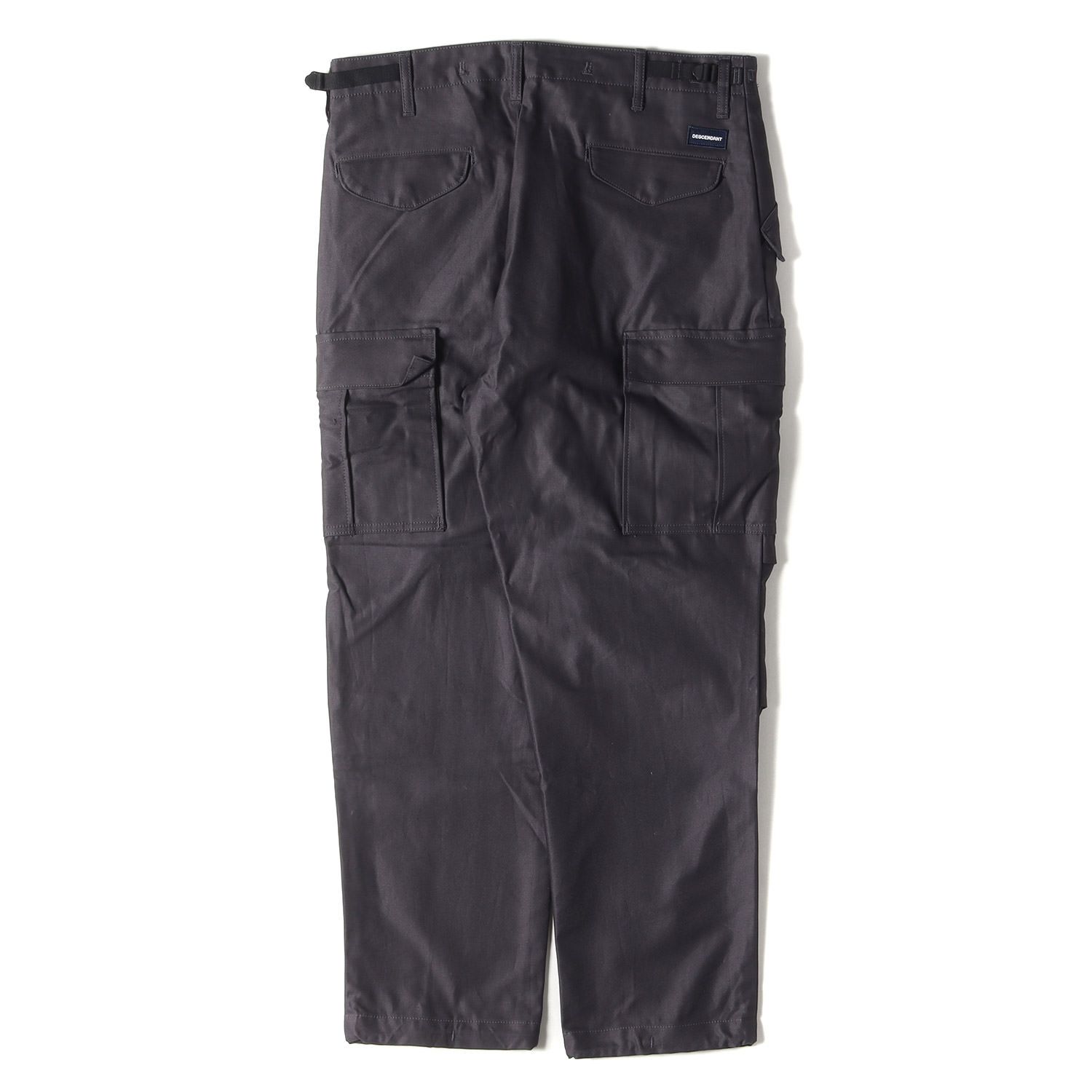 DESCENDANT カーゴパンツ 黒ブラック L ディセンダント トラウザー