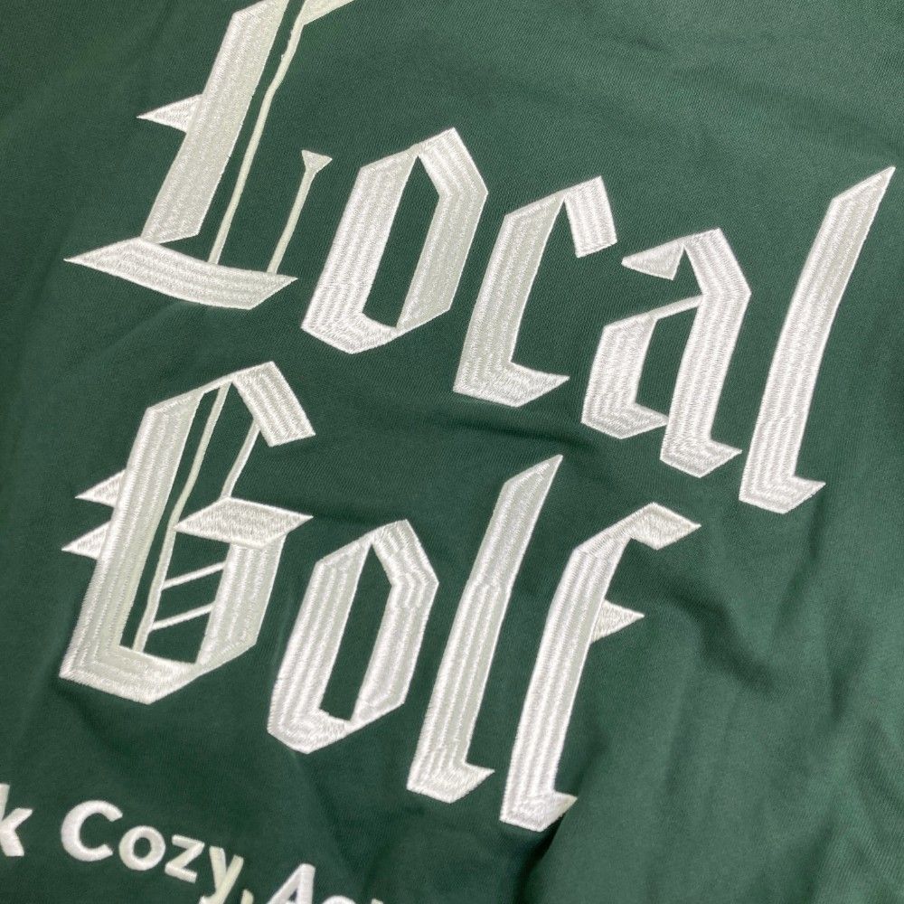 サイズ：M/L LOCAL GOLF　ローカルゴルフ  スウェット  グリーン系 [240101420006] ゴルフウェア メンズ ストスト サイズ：M/L LOCAL GOLF ローカルゴルフ スウェット グリーン系
