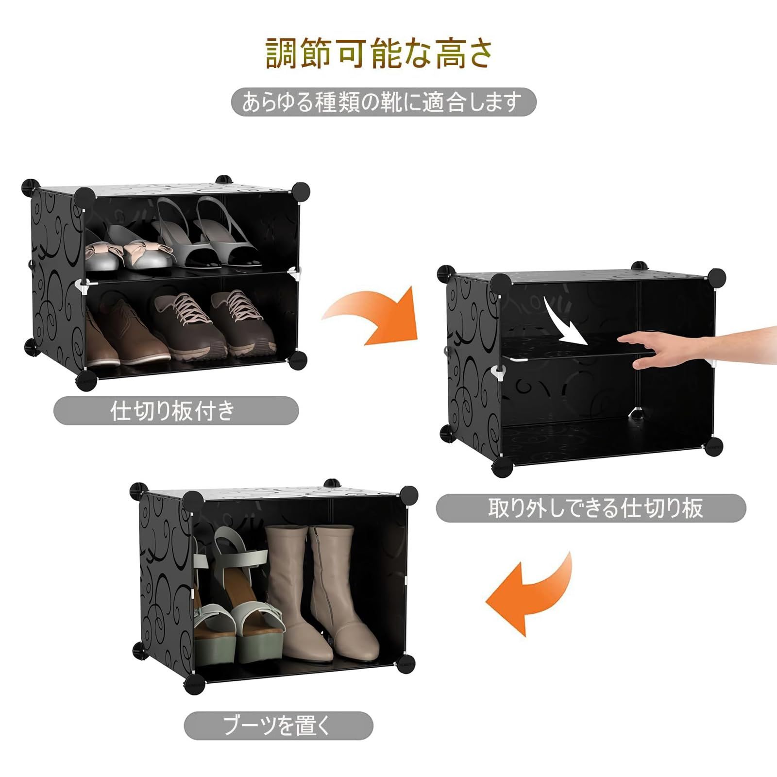 【期間限特別価格】 Aissiora 組み立て式 シューズボックス 大容量 下駄箱 クリア 透明扉 スニーカーボックス 靴収納 靴棚 靴箱 収納 クロゼット 玄関 多層 開閉扉 省スペース 防塵 防汚 防水 かび対策 1サイズ長さ40×幅32×高さ30cm 白12ボッ 【秋冬物新入荷】
