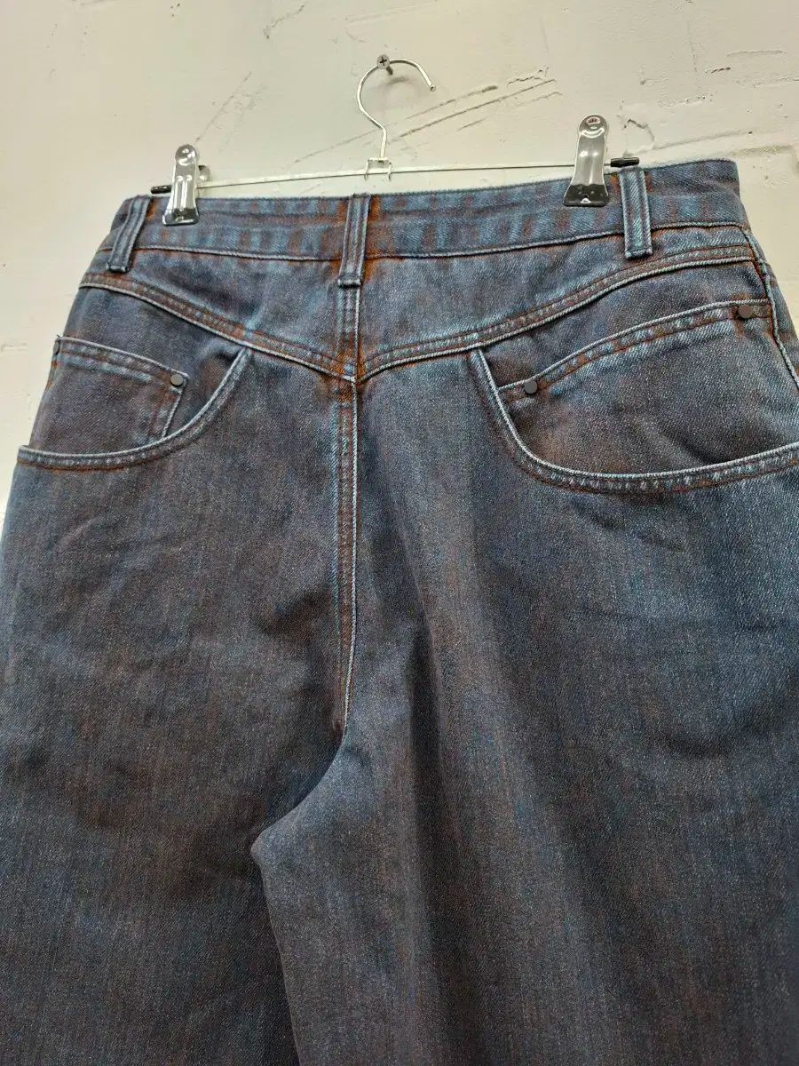 CHOWOO ジョウ デニム ワイド パンツ 28インチ WWW_MORNINGWALKER_COM