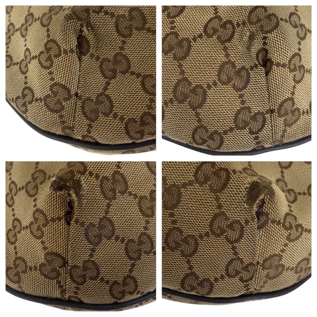 GUCCI ショルダーバッグ ブラウン キャンバス GUCCI グッチ バッグ ショルダーバッグ GGショルダーバッグ