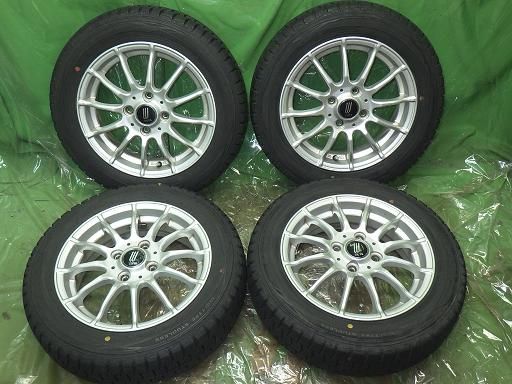 【中古】スタッドレス  LYZER 14インチ ダンロップ ウィンターマックス