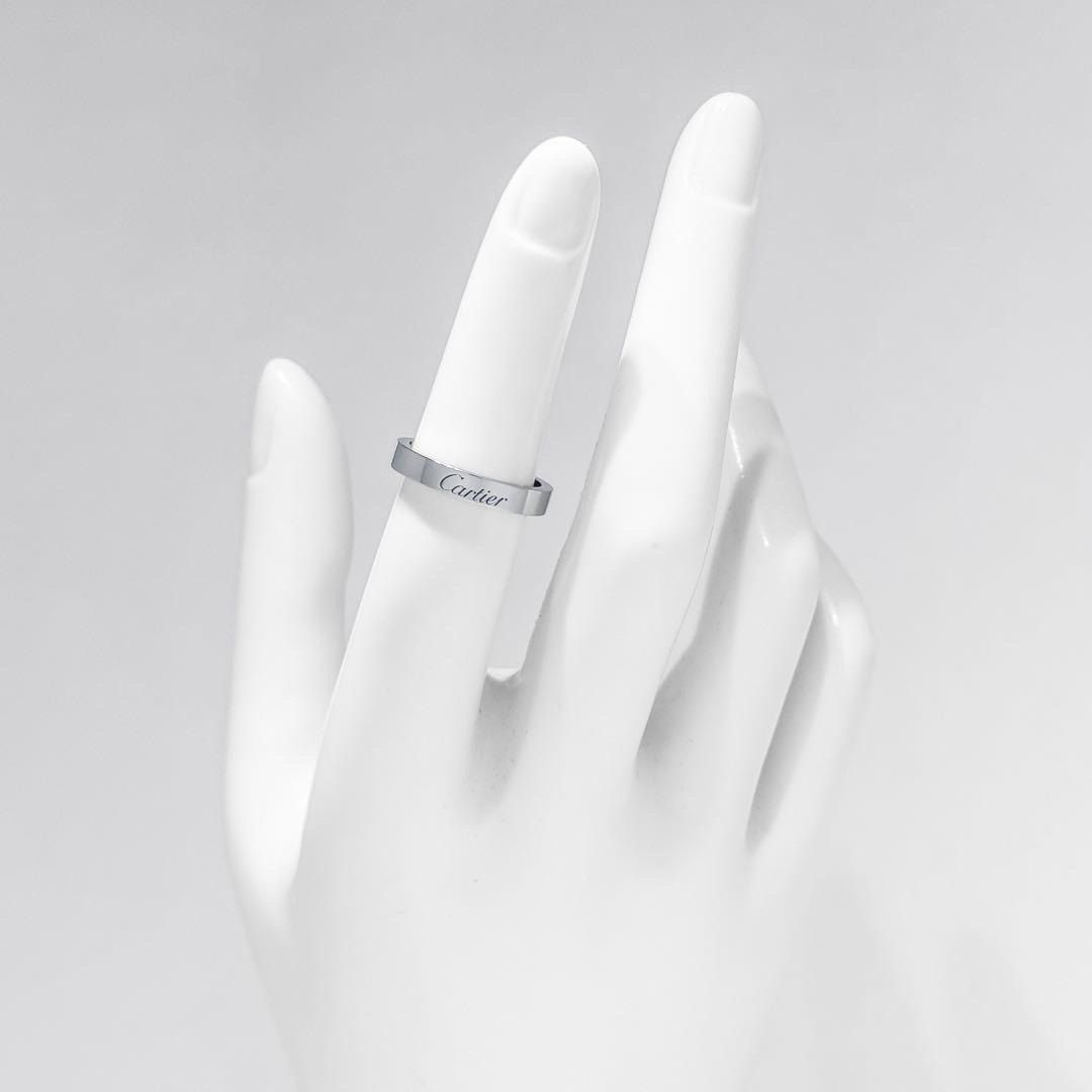 ⚪︎Cartierカルティエ Cドゥ PT950 プラチナ リング 4.8g 9号 ⚪︎Cartierカルティエ Cドゥ PT950 プラチナ リング 4.8g 9号