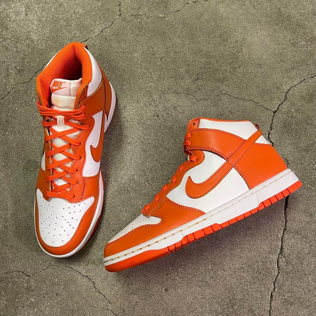 Nike Dunk High Orange Blaze DD1399-101 ナイキ ダンク ハイ オレンジブレイズ 28㎝