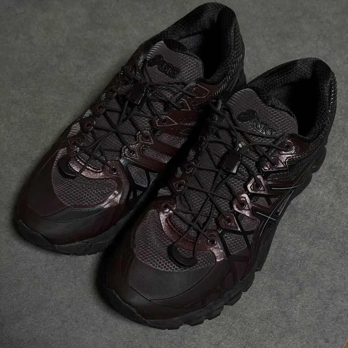 UNAFFECTED（アンアフェクテッド） x Asics(アシックス) ゲル ゲル カヤノ 20 ダークチェリー/ 270