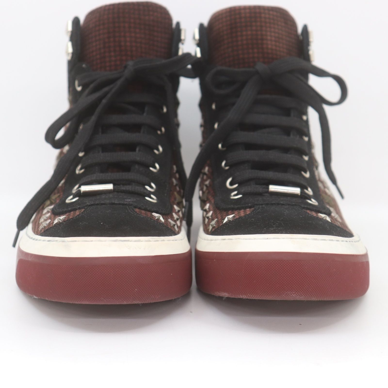 IT8H9Y2QXYCY JIMMY CHOO ジミーチュウ ハイカットスニーカー シューズ 