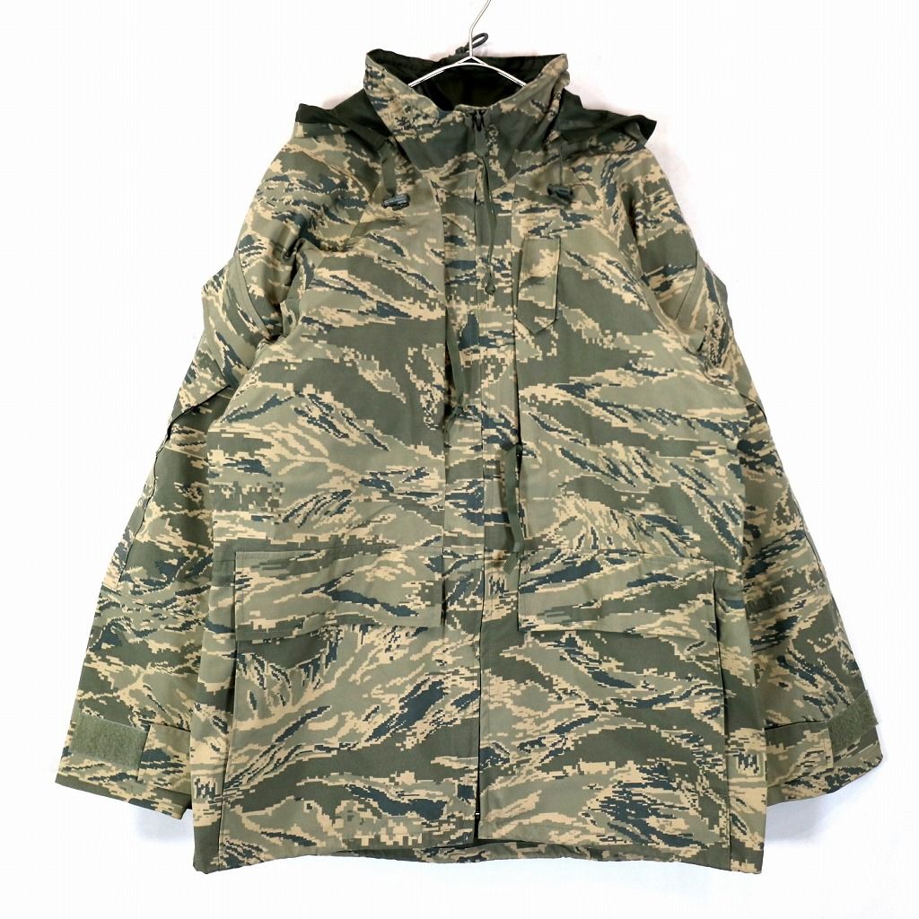 2000年代～ 米軍実物 U.S.AIRFORCE APEC パーカー GORE-TEX ゴアテックス デジタルタイガーカモ (メンズ SMALL  REGULAR) O0166