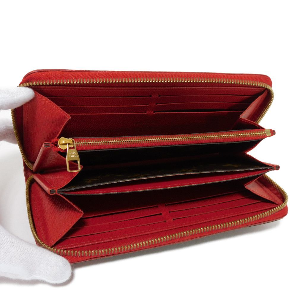 LOUIS VUITTON ルイ・ヴィトン ジッピーウォレット LVロゴ フラワー  