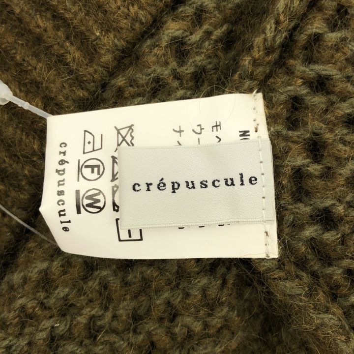 crepuscule (クレプスキュール) ④ 2103-007 Mohair lowgauge P/O