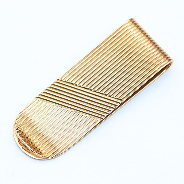 美品 ブルガリ マネークリップ 750(YG) 24.8g アクセサリー ジュエリー
