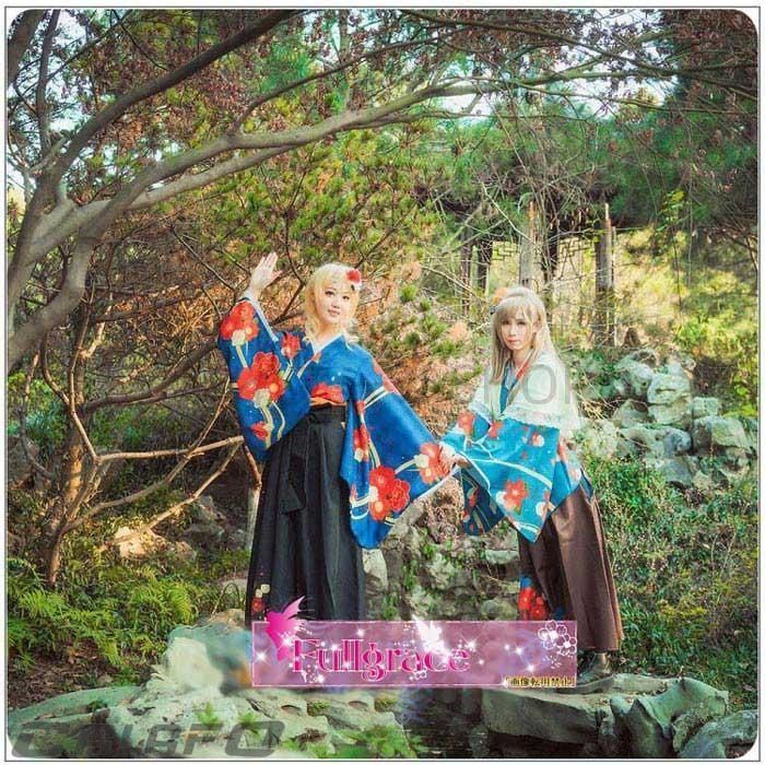 完売品 絢瀬絵里 コスプレ衣装 ラブライブ 風 コスプレ衣装 スクフェス 絢瀬絵里 大正ロマン編 覚醒 コスプレ衣装 コスチューム UR ウィッグ追加可 100%本物保証!