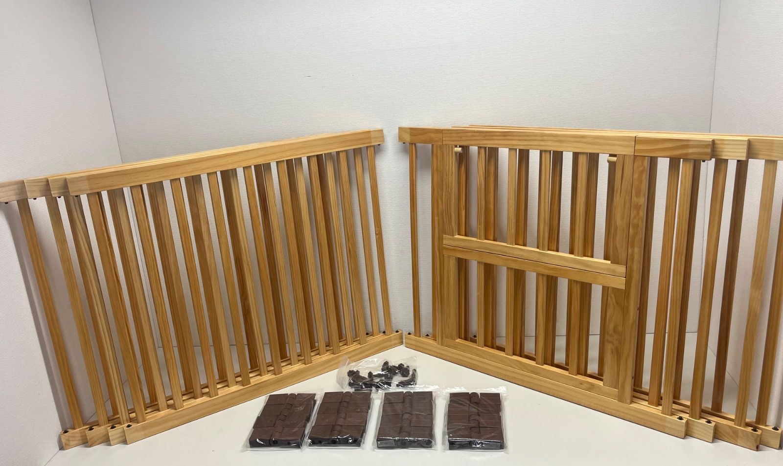 アイリスプラザ 木製ベビーサークル ハイタイプ 8枚 WCH-008