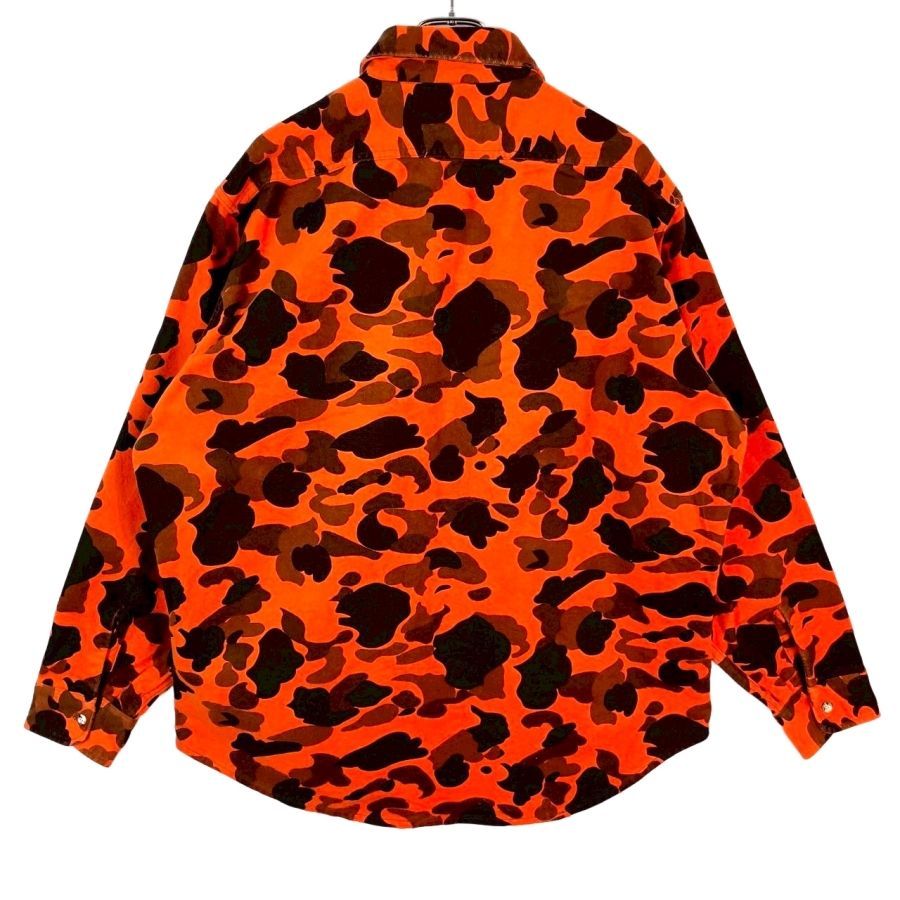 USA製Gander Mountainダックハンターカモシャツハンティングシャツ迷彩